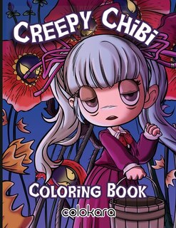 Front cover_Creepy Chibi Coloring Book