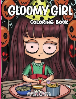 Couverture_Gloomy Girl Coloring Book