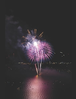 Fireworks at Lake Tahoe