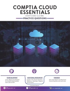 Couverture_Comptia Cloud Essentials Exam Practice Questions