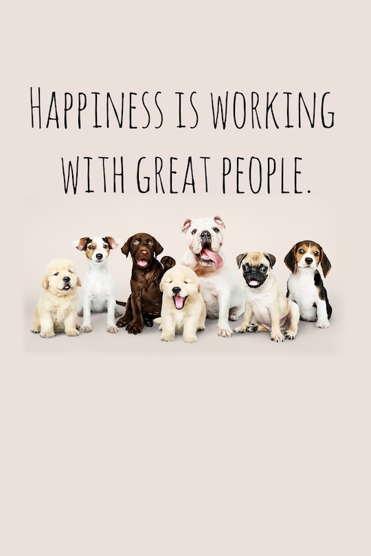 Front cover_Happiness is working with great people.