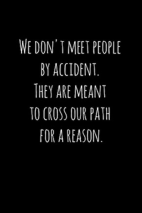 We don't meet people by accident. They are meant to cross our path for a reason.: Perfect goodbye gift for coworker that is leaving / going away gift for your co worker, boss, manager, employee.