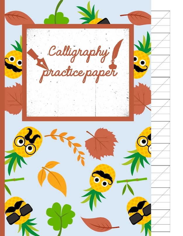 Couverture_Calligraphy Practice paper