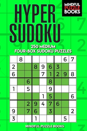 Hyper Sudoku: 250 Medium Four-Box Sudoku Puzzles