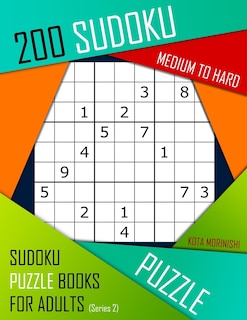 Couverture_200 Sudoku Medium to Hard