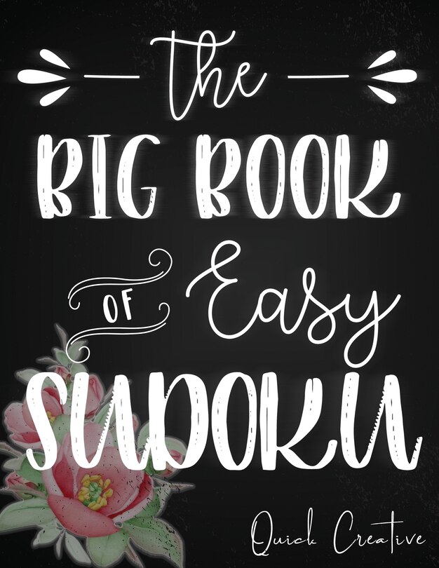 Couverture_The Big Book of Easy Sudoku