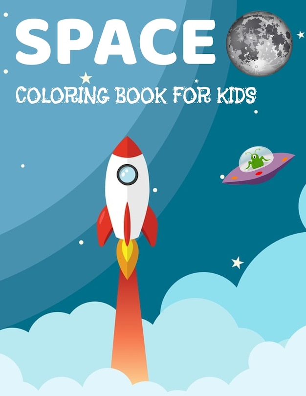 Couverture_Space Coloring Book for Kids