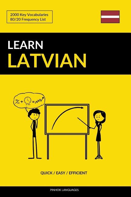 Front cover_Learn Latvian - Quick / Easy / Efficient