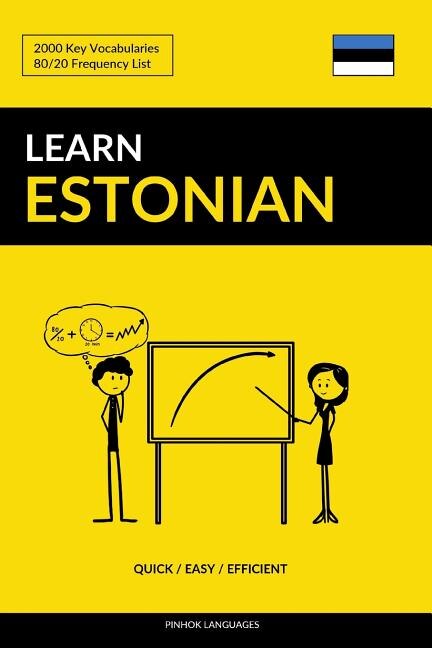 Front cover_Learn Estonian - Quick / Easy / Efficient