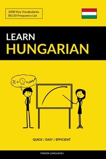 Couverture_Learn Hungarian - Quick / Easy / Efficient