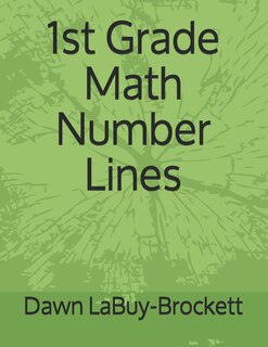 Front cover_1st Grade Math Number Lines