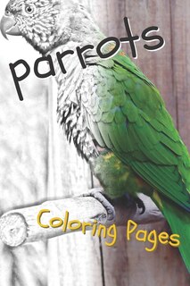 Front cover_Parrot Coloring Pages