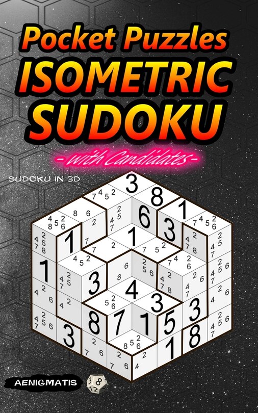 Front cover_Pocket Puzzles Isometric Sudoku with Candidates