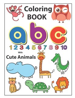 Couverture_Coloring Book ABC with Cute Animals