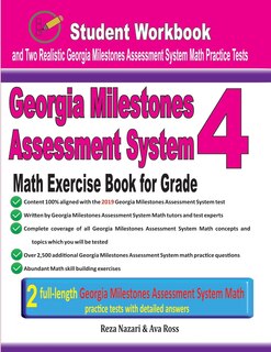 Couverture_Georgia Milestones Assessment System Math Exercise Book for Grade 4