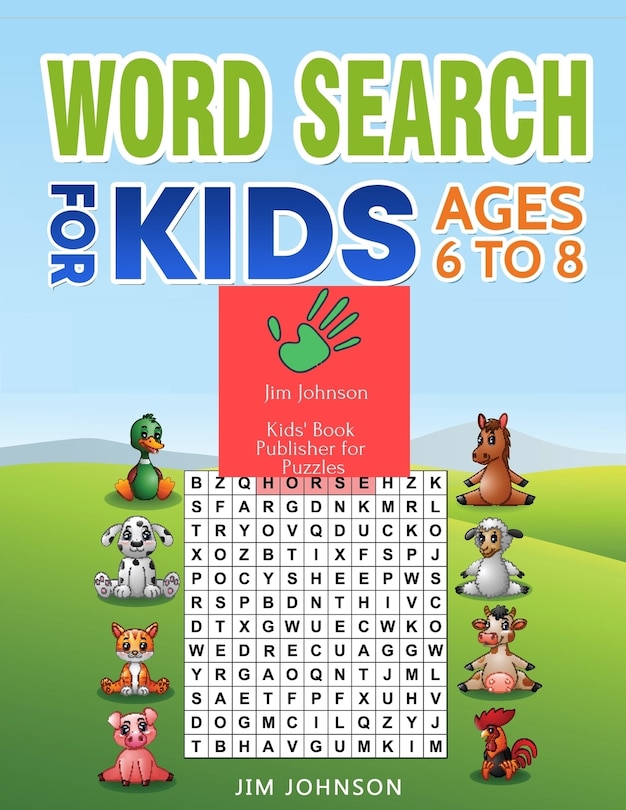 Couverture_Word Search for Kids Ages 6 to 8
