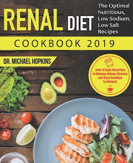 Front cover_Renal Diet Cookbook 2019