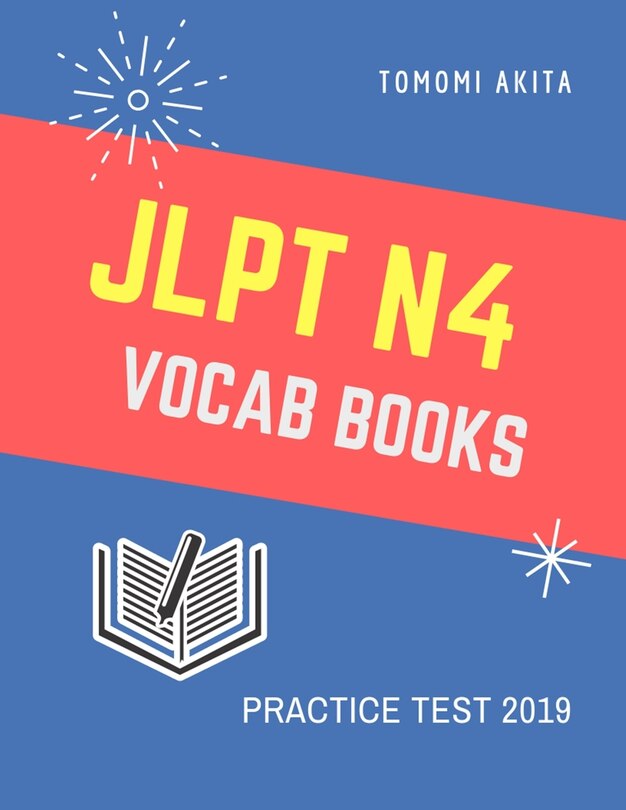 Front cover_JLPT N4 Vocab Books Practice Test 2019
