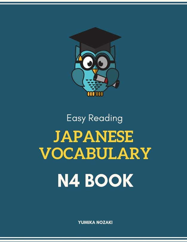 Couverture_Easy Reading Japanese Vocabulary N4 Book
