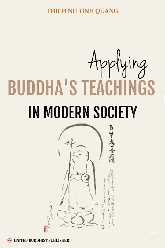 Front cover_Applying Buddha's Teachings in Modern Society
