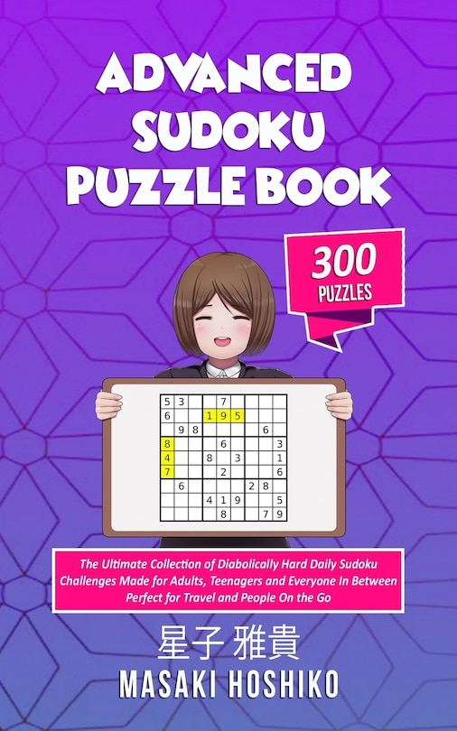 Front cover_Advanced Sudoku Puzzle Book