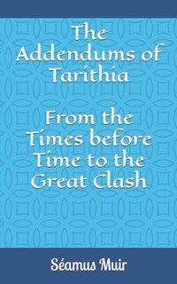 Front cover_The Addendums of Tarithia