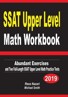 Front cover_SSAT Upper Level Math Workbook