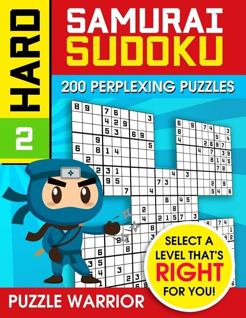 Front cover_Hard Samurai Sudoku
