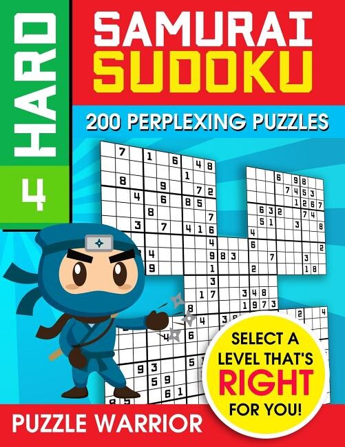Couverture_Hard Samurai Sudoku