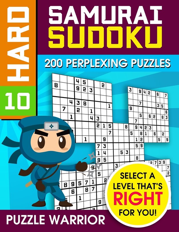 Front cover_Hard Samurai Sudoku