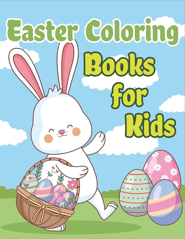 Front cover_Easter Coloring Books for Kids