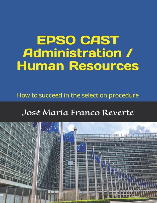Couverture_EPSO CAST Administration / Human Resources