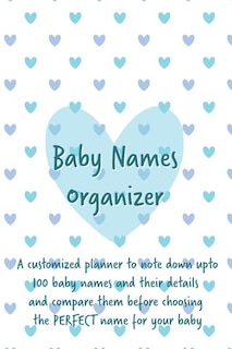 Front cover_Baby Names Organizer