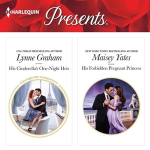 Front cover_His Cinderella's One-night Heir & His Forbidden Pregnant Princess