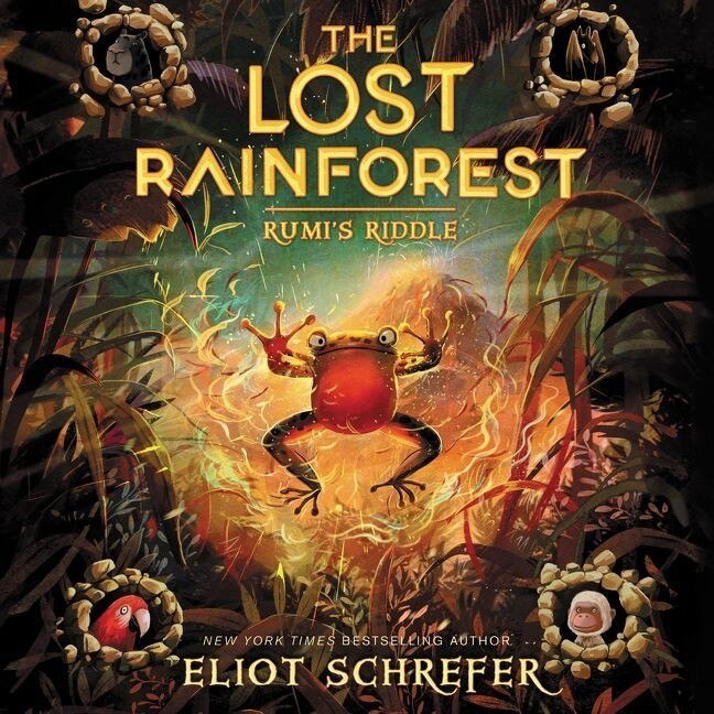 Front cover_The Lost Rainforest: Rumi's Riddle