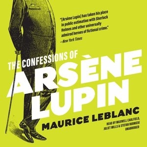 Front cover_The Confessions Of Arsène Lupin