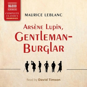 Couverture_Arsène Lupin, Gentleman Burglar