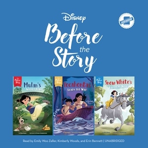 Front cover_Disney Before the Story: Mulan, Pocohontas & Snow White