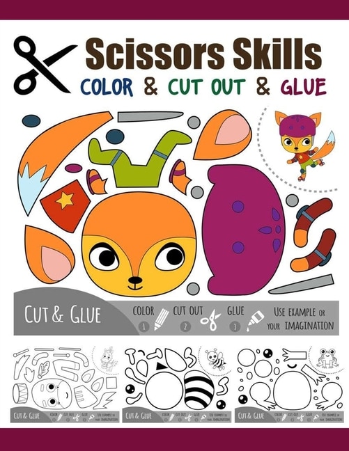 Front cover_Scissors Skill Color & Cut out and Glue