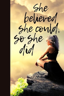 She believed she could, so she did image number 0