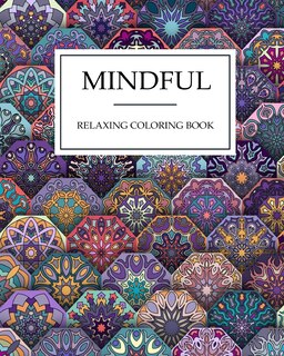 Front cover_Mindful RELAXING coloring book