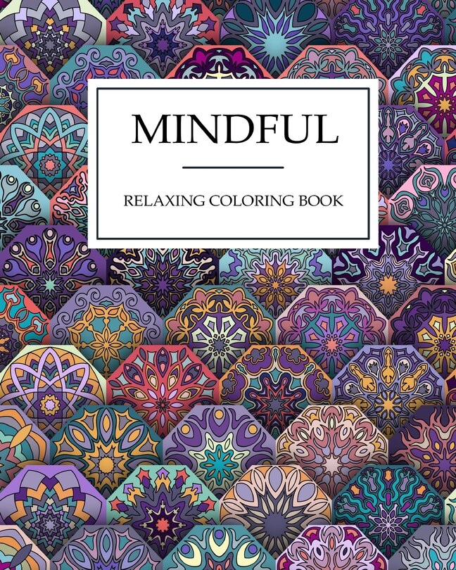 Front cover_Mindful RELAXING coloring book