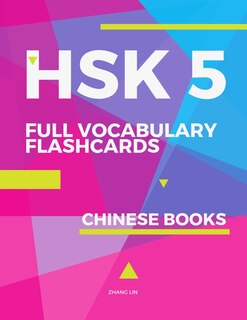 Front cover_HSK 5 Full Vocabulary Flashcards Chinese Books
