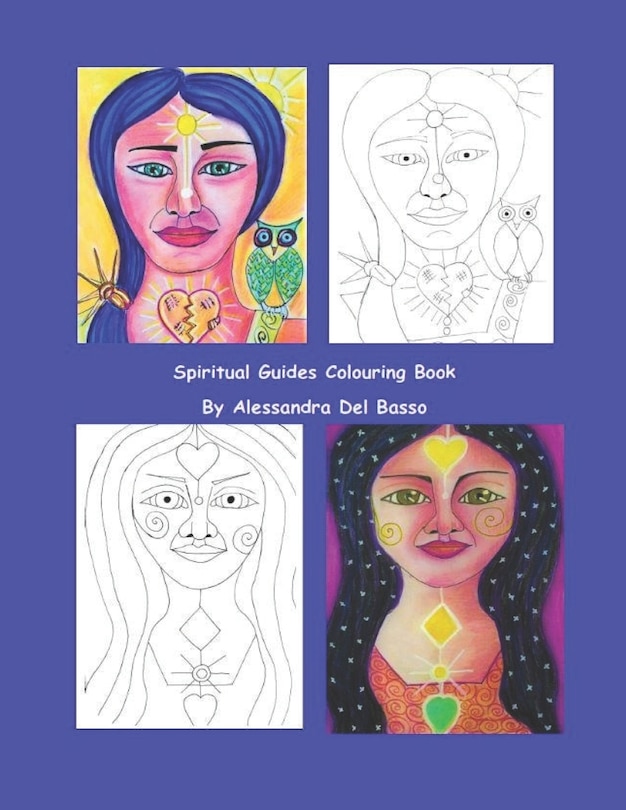 Couverture_Spiritual Guides Colouring Book