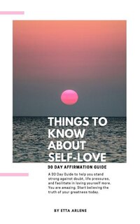 Front cover_Things To Know About Self-Love
