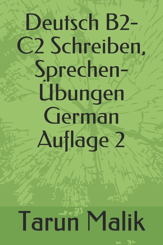 Front cover_Deutsch B2-C2 Schreiben, Sprechen- Übungen- Auflage 2