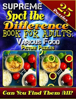 Front cover_Supreme Spot the Difference Book for Adults