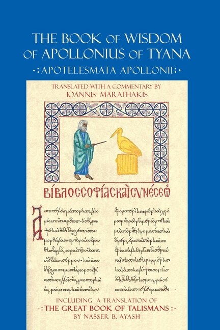 Front cover_The Book of Wisdom of Apollonius of Tyana