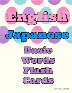 Couverture_English Japanese Basic Words Flash Cards