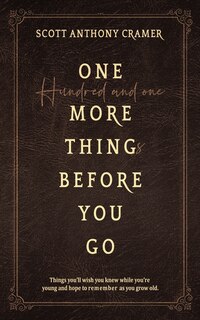 Front cover_One more thing before you go